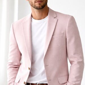 Men's Pink Blazer